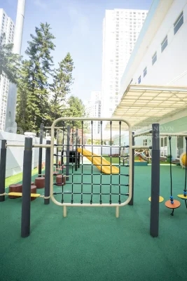 hệ leo dây tích hợp trong thiết bị vận động liên hoàn