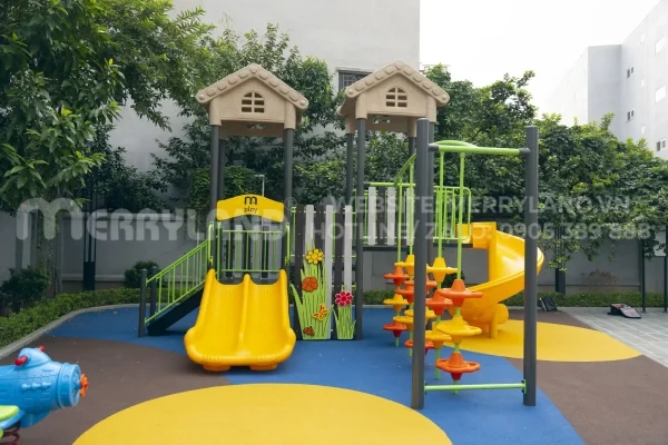 sân chơi trẻ em ngoài trời tại chung cư an quý hưng